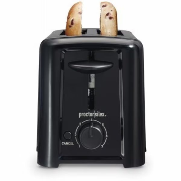 2 Slice BLK Toaster, Hamilton Beach Brands, Mfr#: 22624